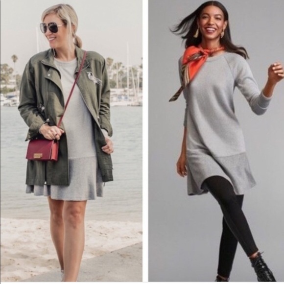 80's flashdance sweatshirt dress